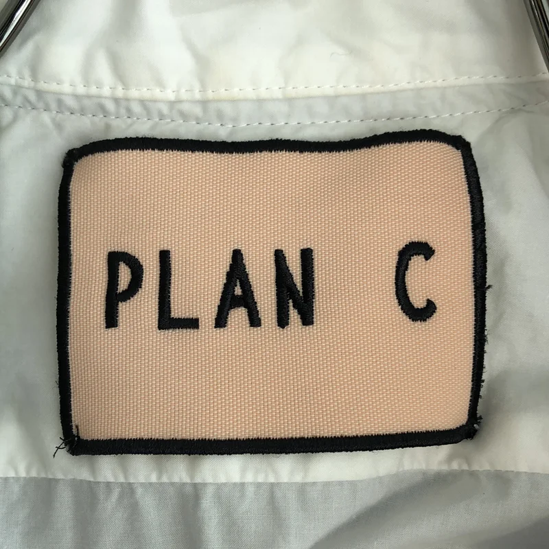 Plan C / プランシー | カットオフ レイヤード シャツ ワンピース | 36 | レディース