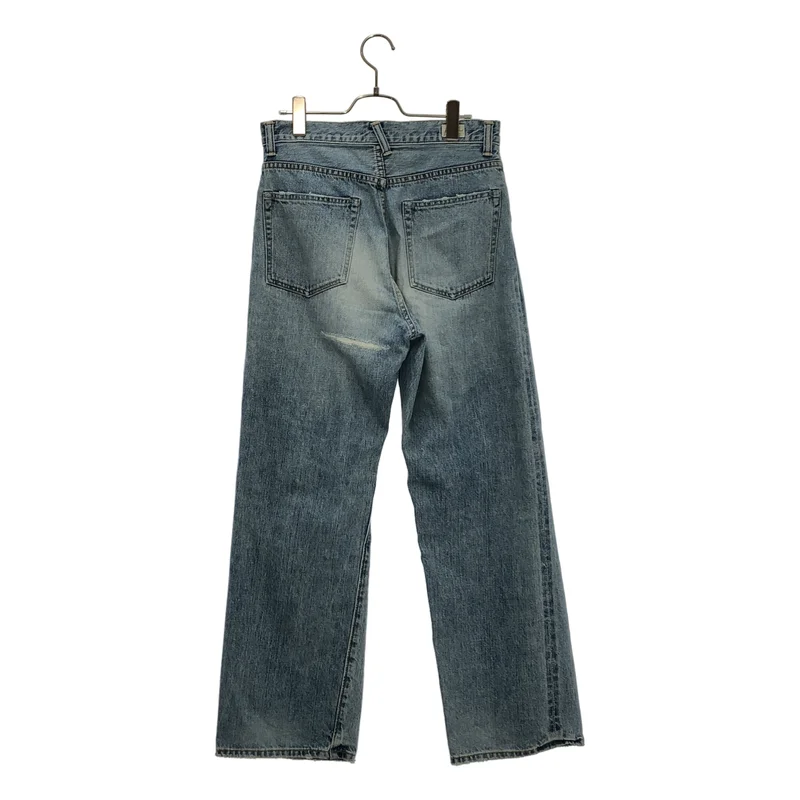 ATTICK BY JOHNBULL / アティックバイジョンブル | ダメージ加工 デニムパンツ | S | レディース