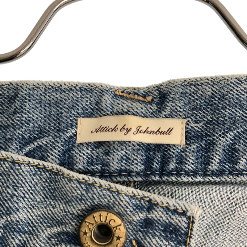 ATTICK BY JOHNBULL / アティックバイジョンブル | ダメージ加工 デニムパンツ | S | レディース