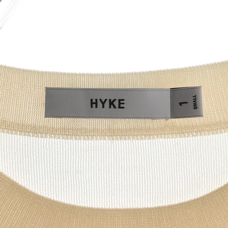 HYKE / ハイク | 2026SS | SHEER CROPPED CREW NECK KNIT ニット | 1 | レディース