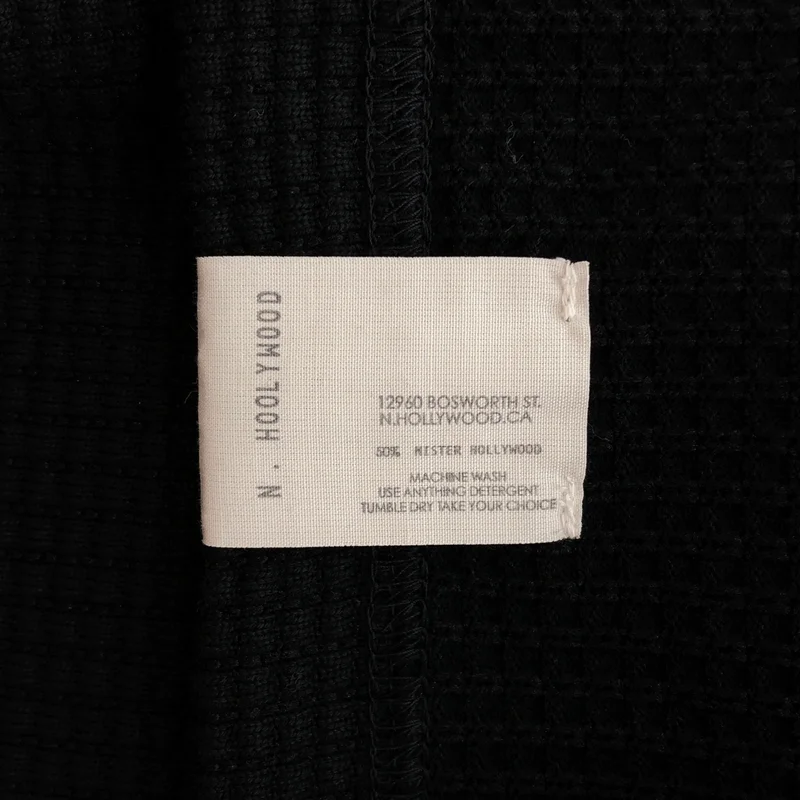 N.HOOLYWOOD / エヌハリウッド | TANK TOP / sleeveless crewneck / オーバーサイズ ワッフルタンクトップ | 40 | メンズ