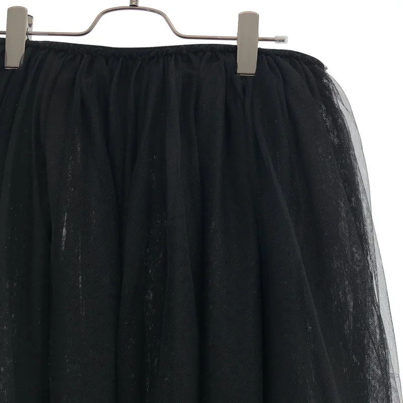 COMME des GARCONS SHIRT / コムデギャルソンシャツ | ギャザー チュールスカート | M | レディース