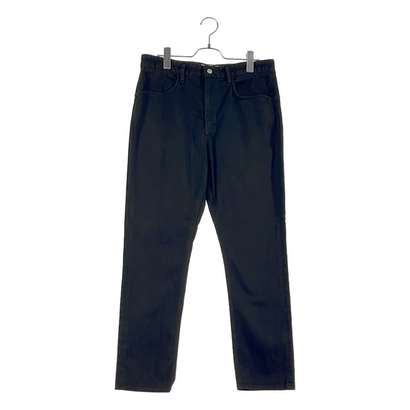 nonnative / ノンネイティブ | × IMA:ZINE / DWELLER 5P T-LEG JEANS 02 10oz DENIM STRETCH / ブラックデニム パンツ | 1 | メンズ