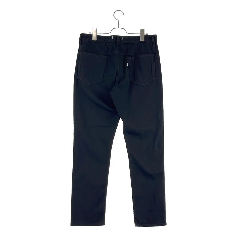 nonnative / ノンネイティブ | × IMA:ZINE / DWELLER 5P T-LEG JEANS 02 10oz DENIM STRETCH / ブラックデニム パンツ | 1 | メンズ