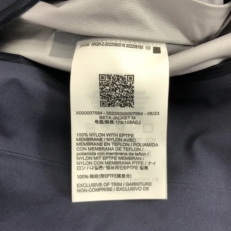 ARC'TERYX / アークテリクス | BETA JACKET ベータジャケット マウンテン パーカー | L | メンズ