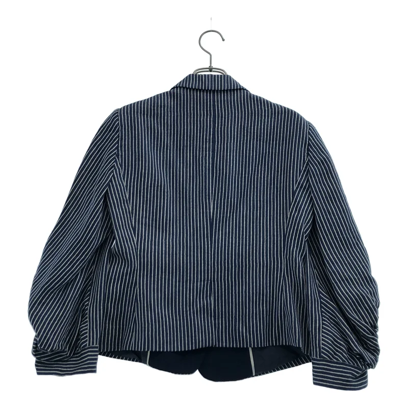 ARMANI COLLEZIONI / アルマーニコレツォーニ | セットアップ / リネン ストライプ テーラードジャケット / ショートパンツ | 44 | メンズ