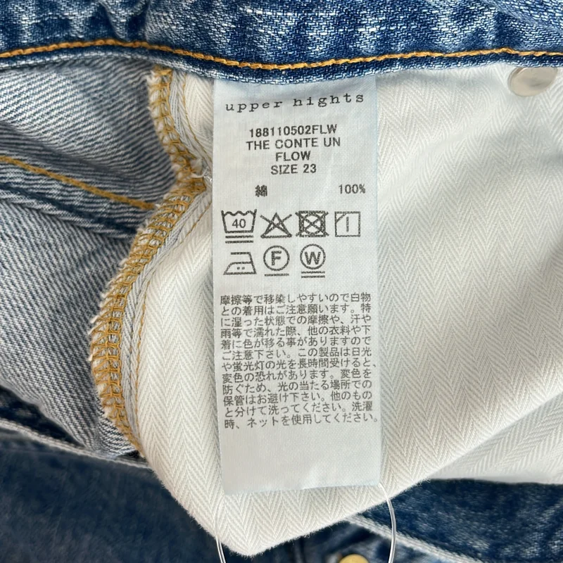 upper hights / アッパーハイツ | CONTE別注 188110502FLW デニムパンツ | XS | レディース
