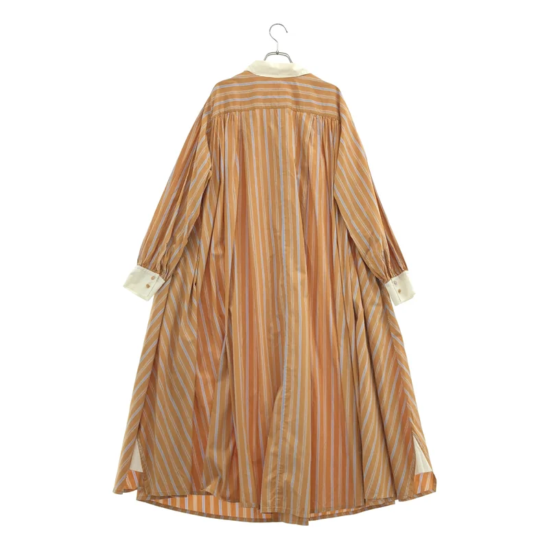 madder madder / マダマダ | TATESHIMA SHIRT DRESS ストライプ シャツワンピース |