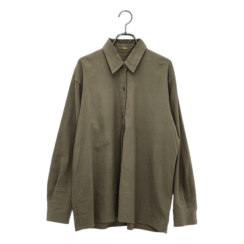 MUSE de Deuxieme Classe / ミューズドゥーズィーエムクラス | 2025SS | STRETCH TWILL CACHE シャツ 25050500407010 | F | レディース
