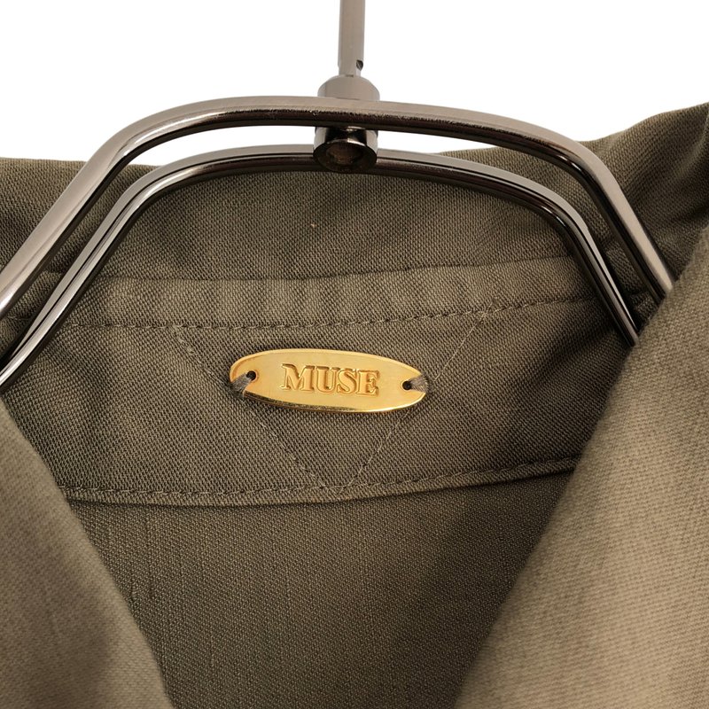 MUSE de Deuxieme Classe / ミューズドゥーズィーエムクラス | 2025SS | STRETCH TWILL CACHE シャツ 25050500407010 | F | レディース