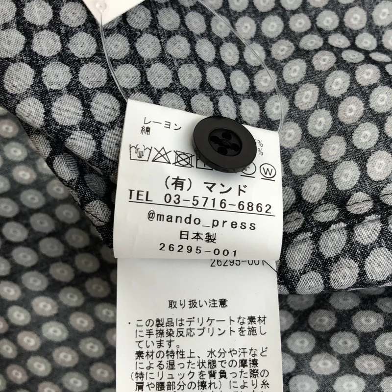 mando / マンド | シャツ_半袖 26295-001 | 1 | メンズ