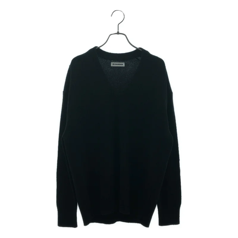 JIL SANDER / ジルサンダー | 2025AW | ウール カシミヤ Vネックニット | 34 | レディース