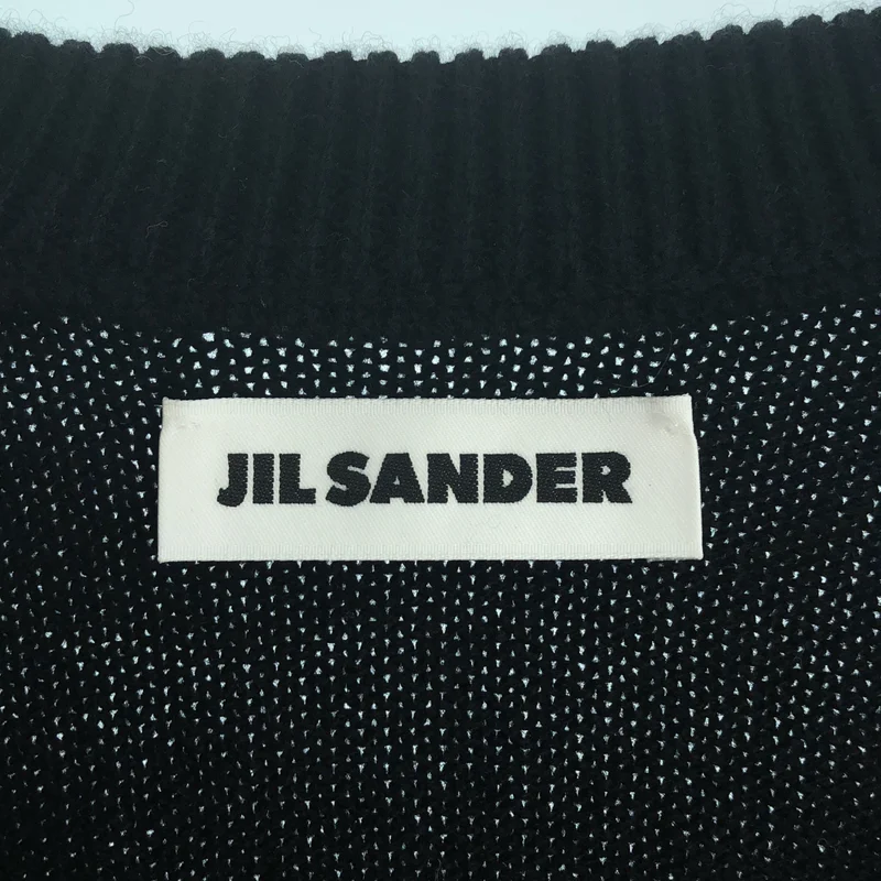 JIL SANDER / ジルサンダー | 2025AW | ウール カシミヤ Vネックニット | 34 | レディース
