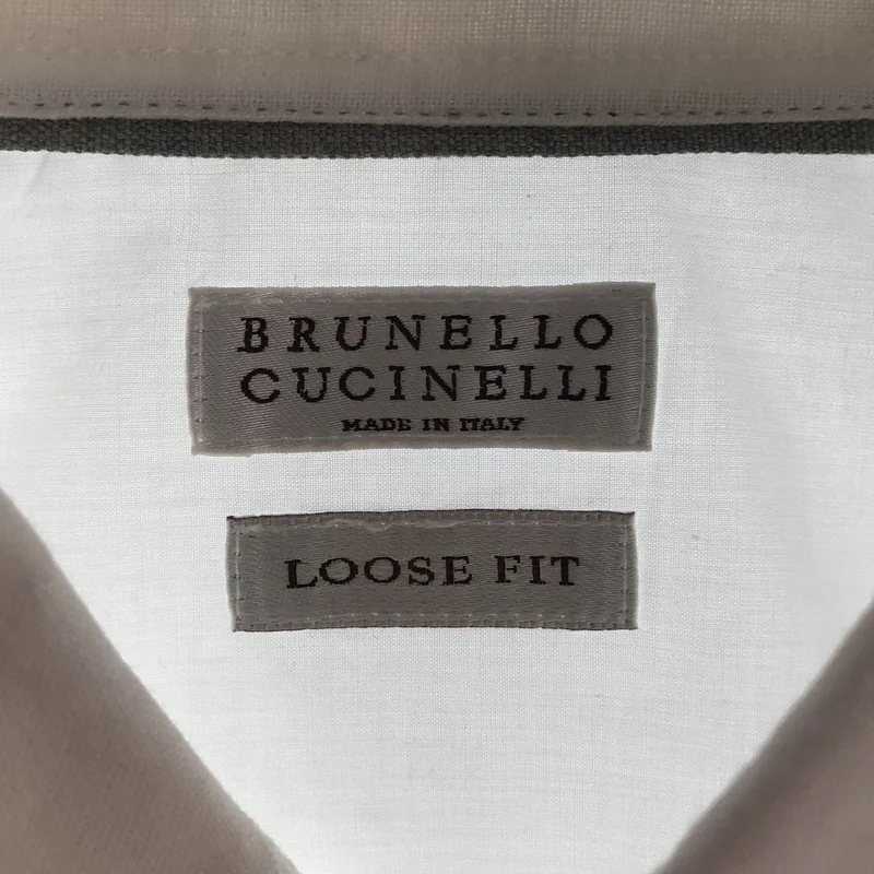 BRUNELLO CUCINELLI / ブルネロクチネリ | リネンシャツ | S | メンズ