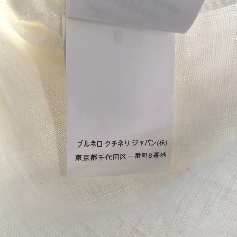 BRUNELLO CUCINELLI / ブルネロクチネリ | リネンシャツ | S | メンズ