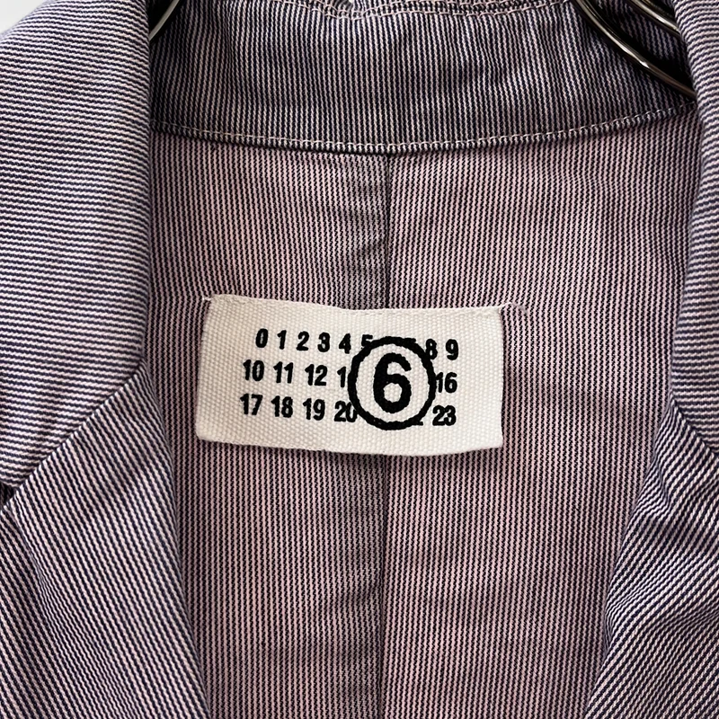 MM6 Martin Margiela / エムエムシックスマルタンマルジェラ | 2005SS | ストライプ パイピングジャケット |