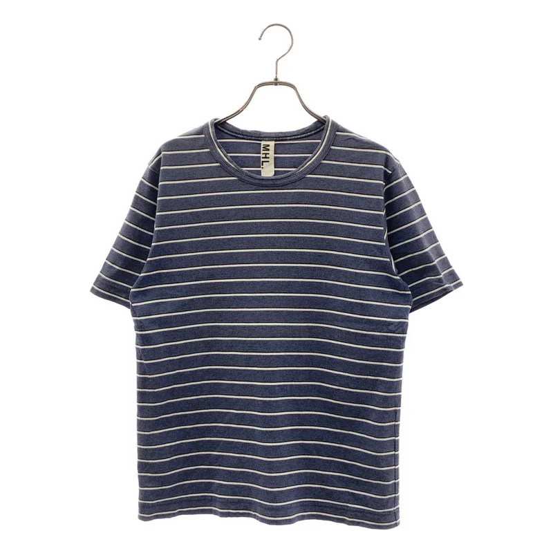MARGARET HOWELL / マーガレットハウエル | コットン ボーダー Tシャツ カットソー | M | レディース