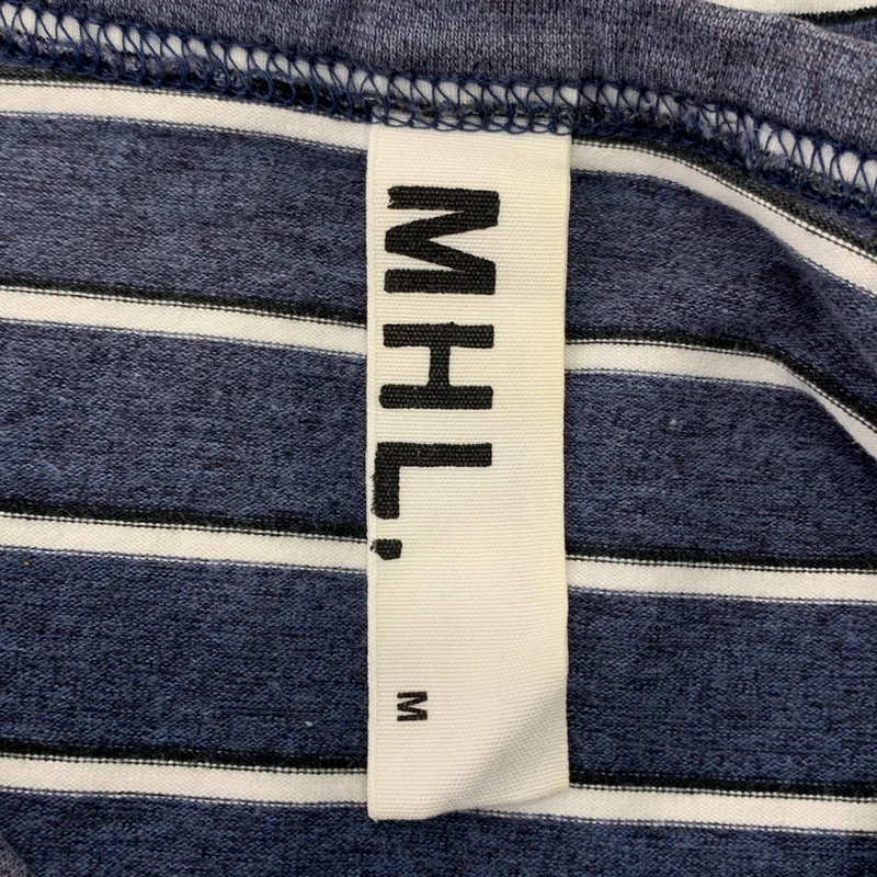 MARGARET HOWELL / マーガレットハウエル | コットン ボーダー Tシャツ カットソー | M | レディース