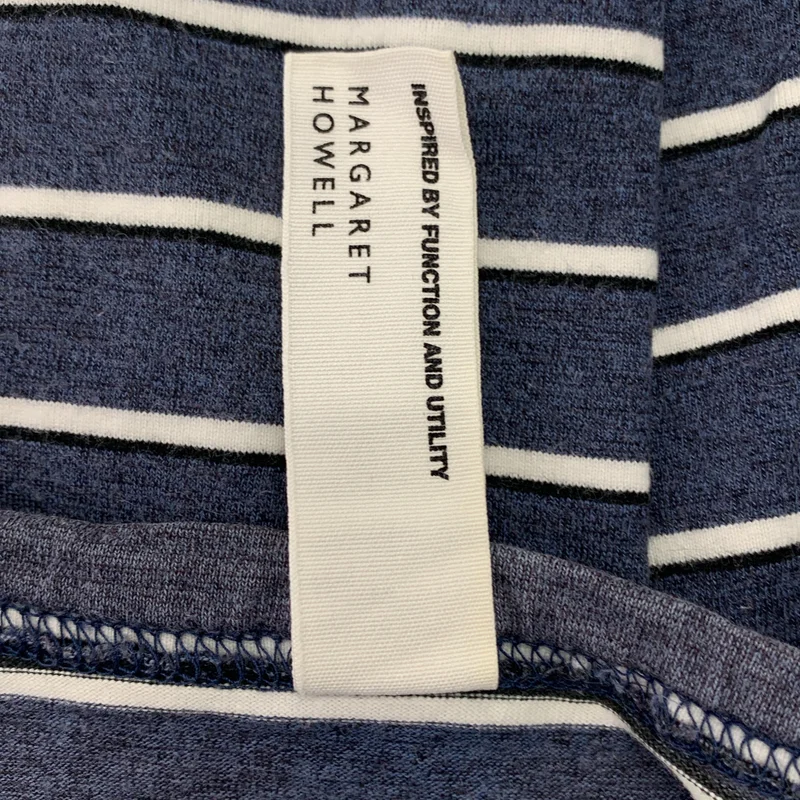 MARGARET HOWELL / マーガレットハウエル | コットン ボーダー Tシャツ カットソー | M | レディース
