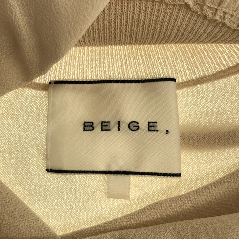 BEIGE， / ベイジ | シアー ハイネックトップス | 4 | レディース