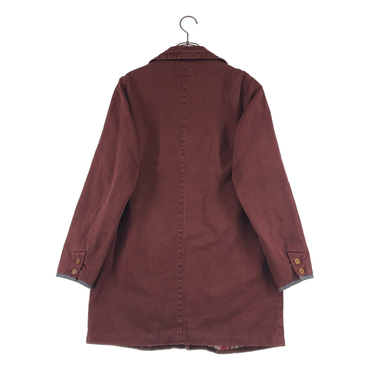 美品】 visvim / ビズビム | MIES COAT BURGUNDY ミースコート | S