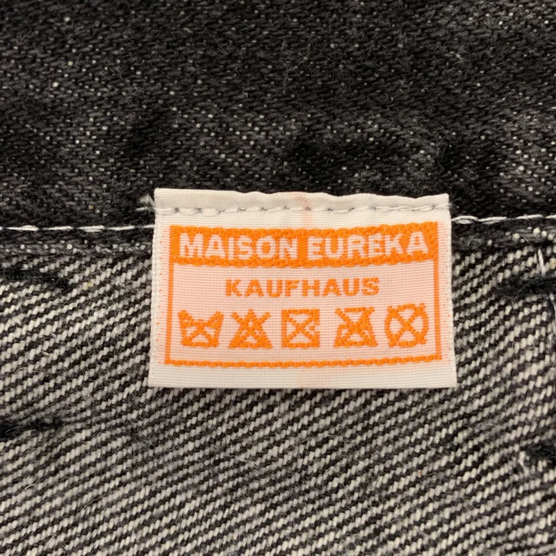 MAISON EUREKA / メゾンエウレカ | VINTAGE REWORK BIGGY PANTS ヴィンテージリワークバギーパンツ | S | レディース