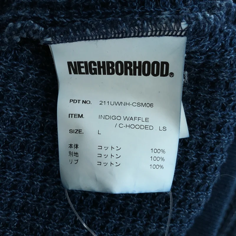 NEIGHBORHOOD / ネイバーフッド | ワッフルメキシカンパーカー トレーナー | L | メンズ