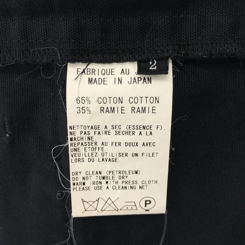 Y's / ワイズヨウジヤマモト | 2016AW | コットン リネン ポケット パンツ | 2 | レディース