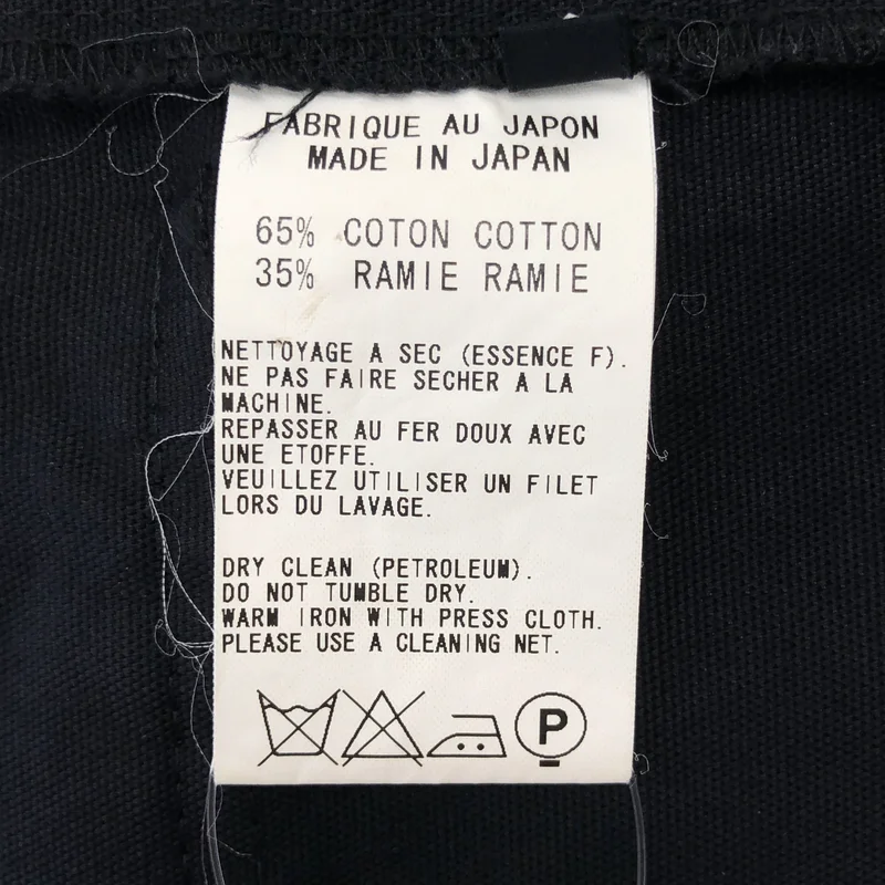 Y's / ワイズヨウジヤマモト | 2016AW | コットン リネン ポケット パンツ | 2 | レディース