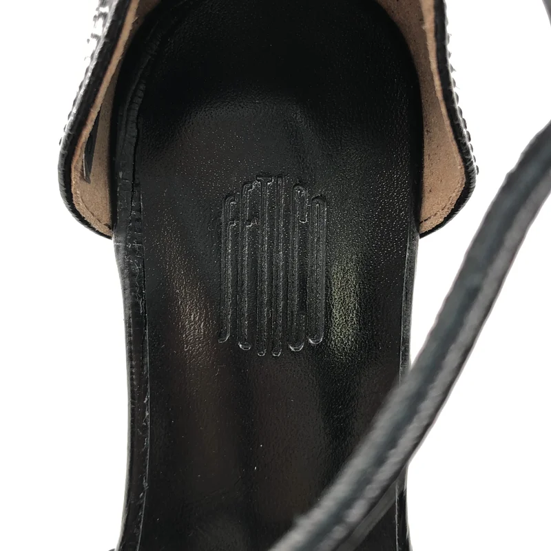 FETICO / フェティコ | STRAP SQUARE PLATFORM PUMPS / ストラップ スクエア プラットフォーム パンプス | 37 | レディース