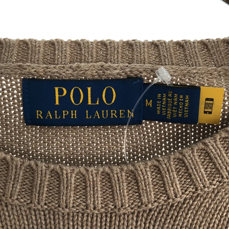 POLO RALPH LAUREN / ポロラルフローレン | クルーネック ニット | M | メンズ