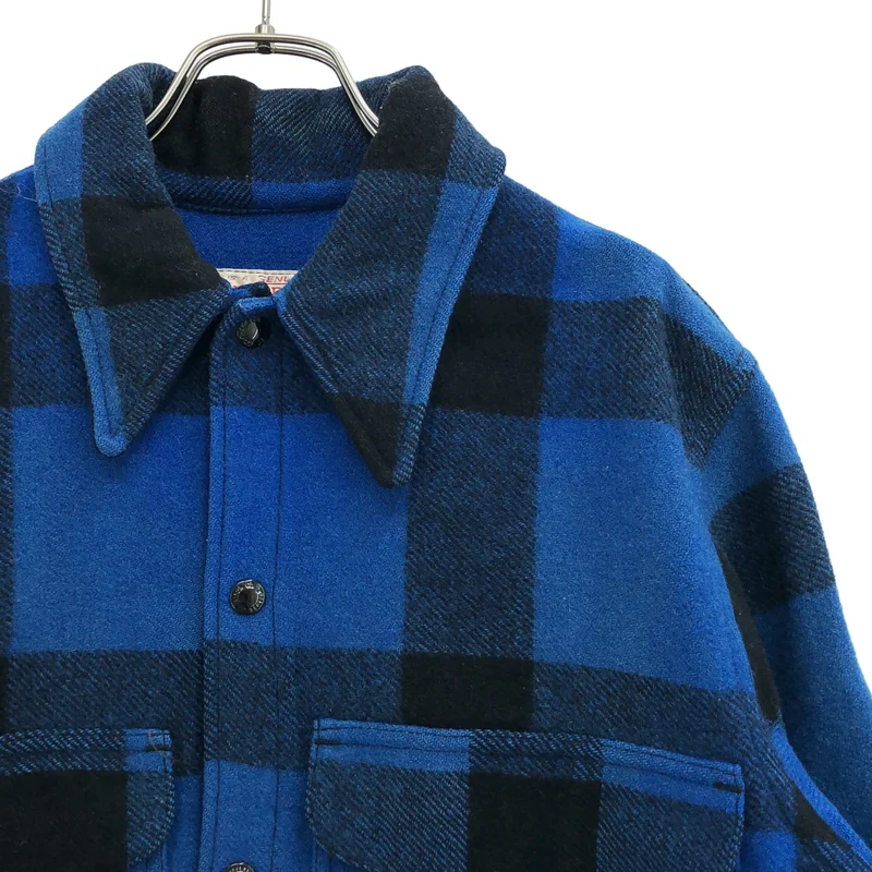 FILSON / フィルソン | ヴィンテージ / ひし形タグ チェック ダブルマッキーノ ウールジャケット | 42 | メンズ