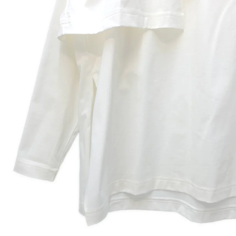 LOHEN / ローヘン | 2025AW | LAYERED SLIT-T-SHIRT ロングスリーブカットソー | F | レディース
