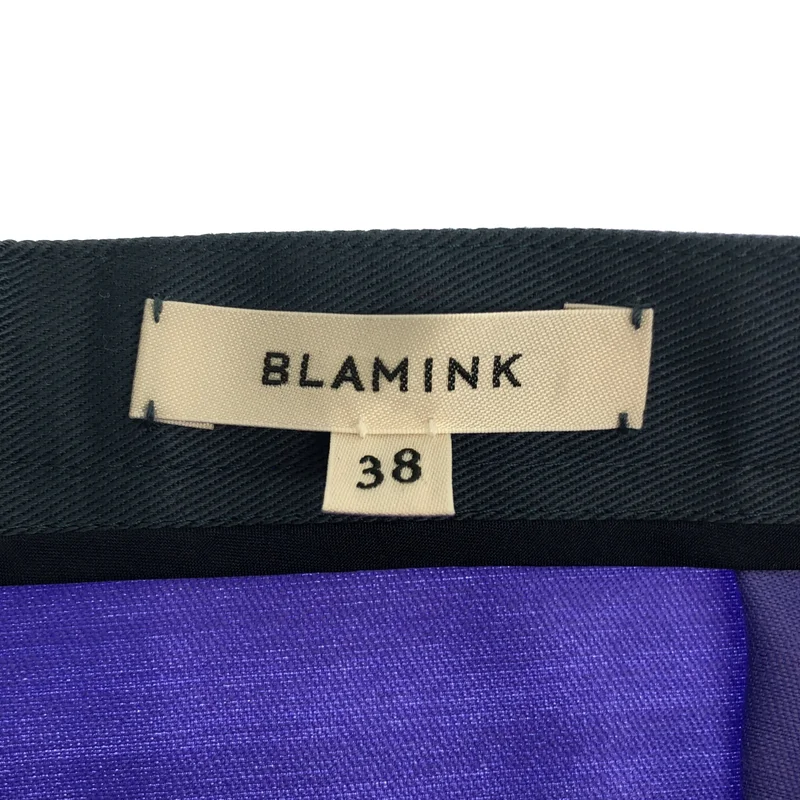 BLAMINK / ブラミンク | 2022AW | ウールシルクタックフレアスカート | 38 | レディース