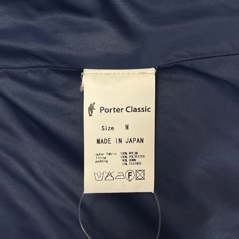 PORTER CLASSIC / ポータークラシック | SUPER NYLON DOWN JACKET ダウンジャケット | M | メンズ
