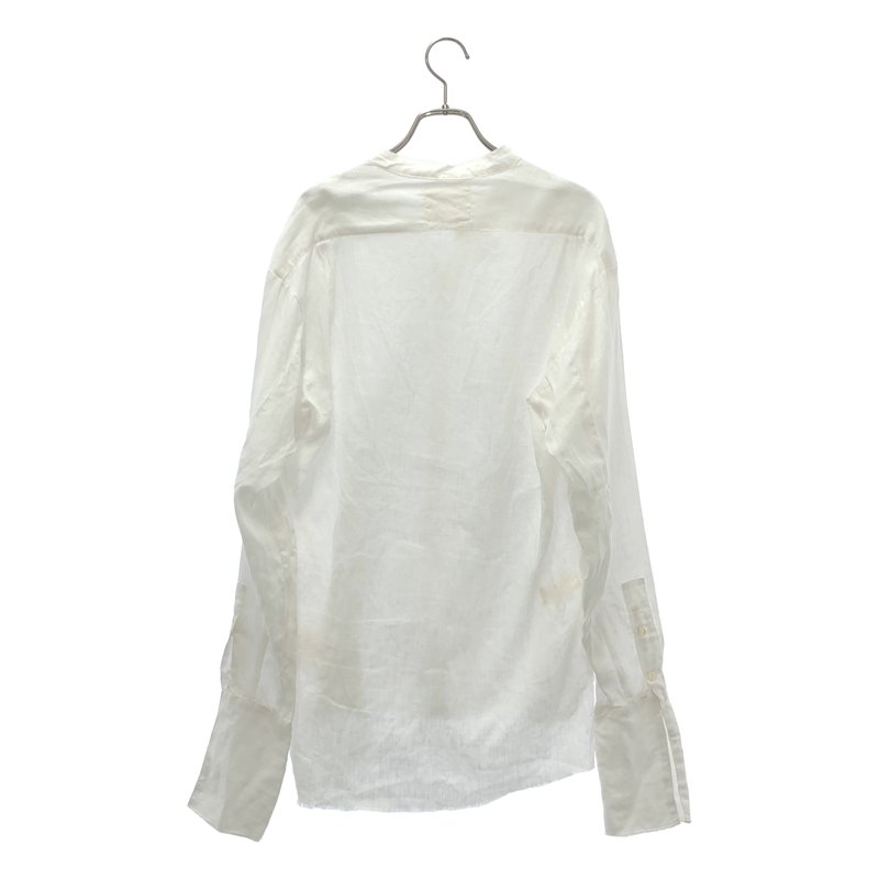 GREG LAUREN / グレッグローレン | STUDIO SHIRT リネン シャツ_長袖 | 1 | メンズ