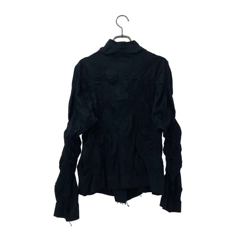 HaaT ISSEY MIYAKE / ハートイッセイミヤケ | コットン 3Dスチーム サークル刺しゅう ノーカラージャケット | 3 | レディース