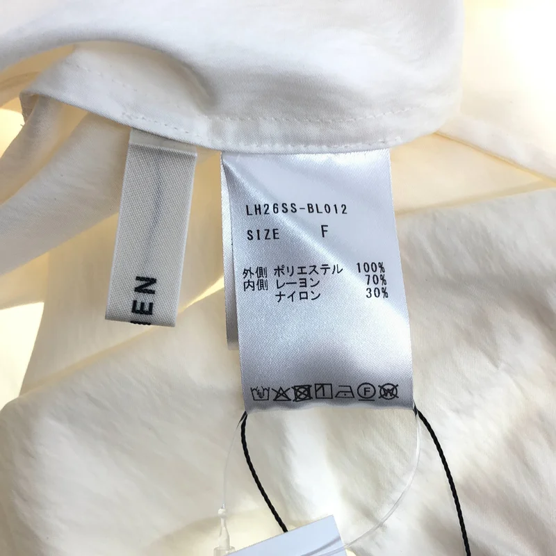 LOHEN / ローヘン | BICOLOR LAYERED BLOUSE シャツ LH26SS-BL012 | F | レディース