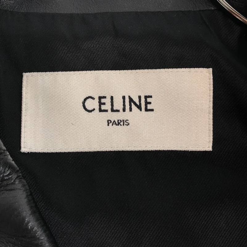 CELINE / セリーヌ | ショート バイカージャケット 2E134599E | 36 | レディース