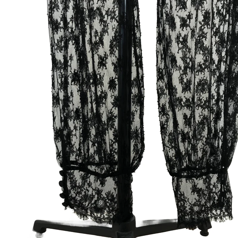 GUCCI / グッチ | 2021SS | フラワーレース メッシュ ジャンプスーツ | M | レディース