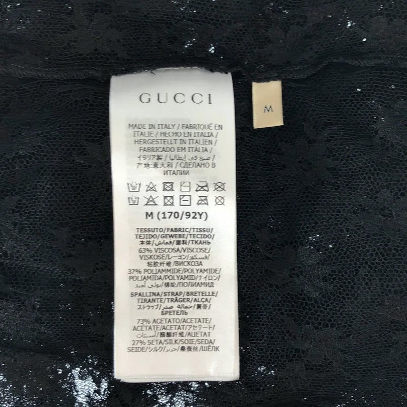 GUCCI / グッチ | 2021SS | フラワーレース メッシュ ジャンプスーツ | M | レディース