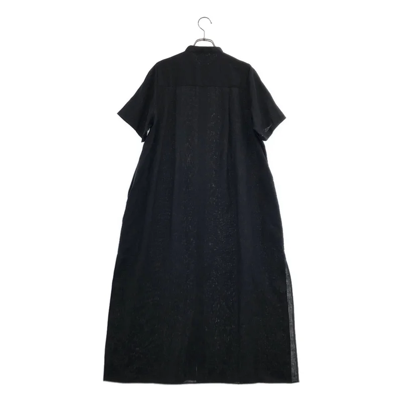 HYKE / ハイク | 2026SS | LINEN MAXI SHIRT DRESS リネン シャツワンピース | 1 | レディース