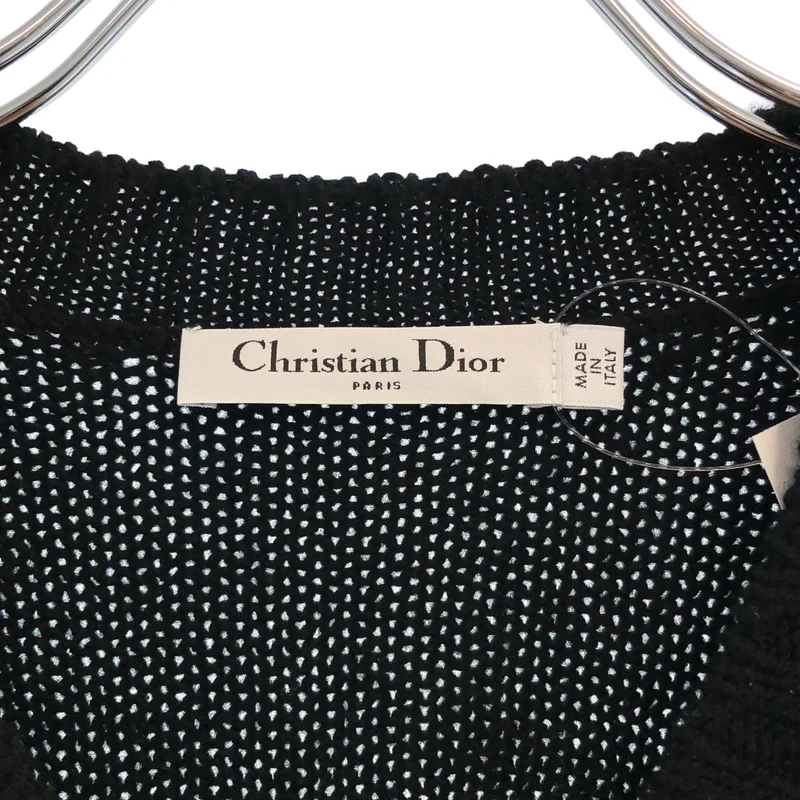 Christian Dior / クリスチャンディオール | J'ADIOR 8 バックロゴ カシミヤ ニット | 34 | レディース