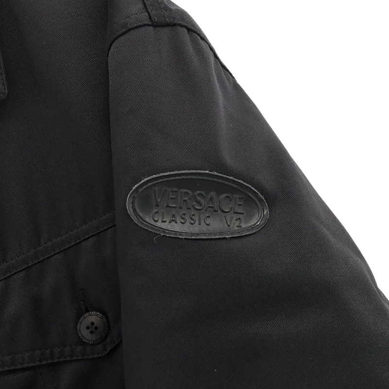 VERSACE / ヴェルサーチ | 内キルティング 中綿 ジャケット | M | メンズ