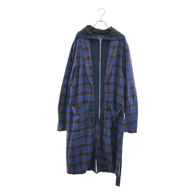 John UNDERCOVER / ジョンアンダーカバー | Hooded Layered Gown Coat フード レイヤード ガウンコート | 4 | メンズ