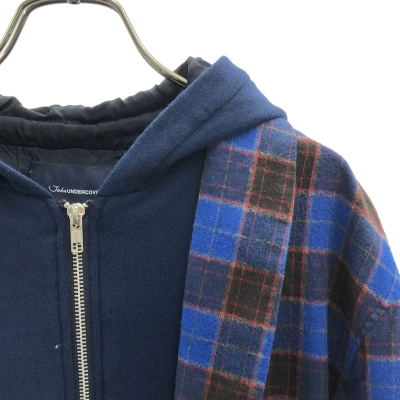 John UNDERCOVER / ジョンアンダーカバー | Hooded Layered Gown Coat フード レイヤード ガウンコート | 4 | メンズ