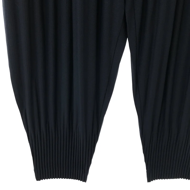 HOMME PLISSE ISSEY MIYAKE / オムプリッセイッセイミヤケ | 2025AW | 消しプリーツ サルエルパンツ | 1 | メンズ