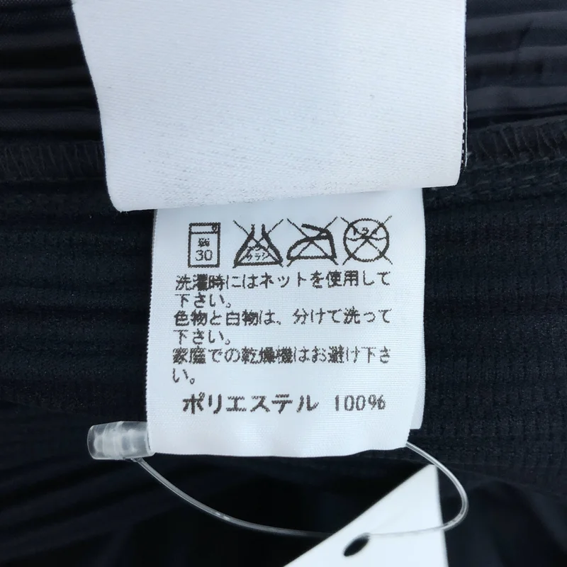HOMME PLISSE ISSEY MIYAKE / オムプリッセイッセイミヤケ | 2025AW | 消しプリーツ サルエルパンツ | 1 | メンズ