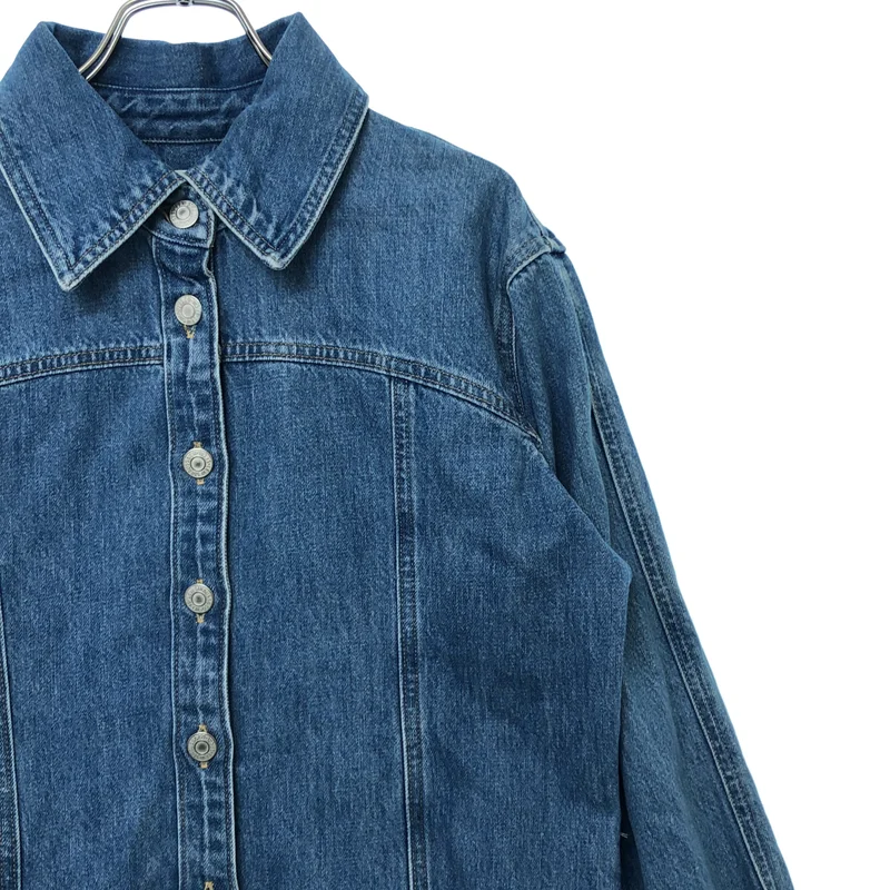 Levi's / リーバイス | デニム ロングスリーブ ミニドレス ワンピース | S | レディース