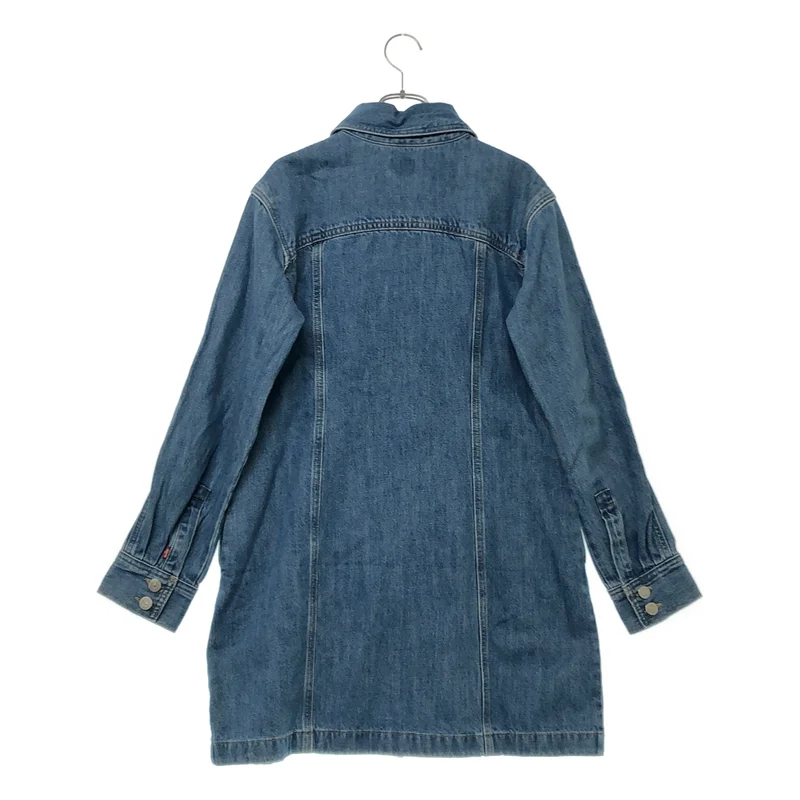 Levi's / リーバイス | デニム ロングスリーブ ミニドレス ワンピース | S | レディース